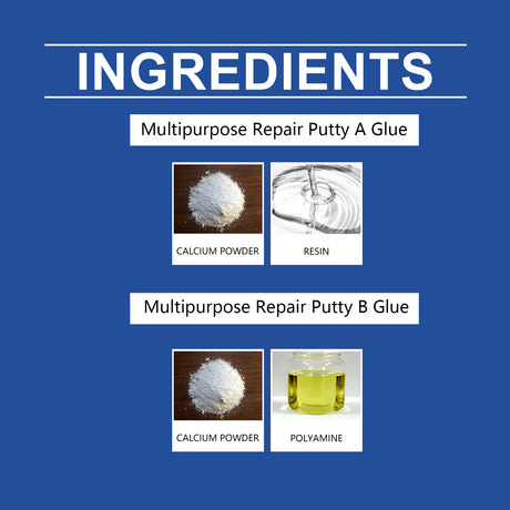 Plastic Steel Mud Iron Glue Leak Repair Waterproof Strong Repair Tile Multi-Functional Ab Adhesive Glue - V.I.P Digital Presence