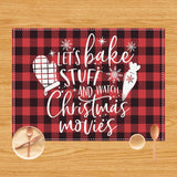 New Christmas dining mat table decoration anti fouling and heat-insulating Western style mat - V.I.P Digital Presence
