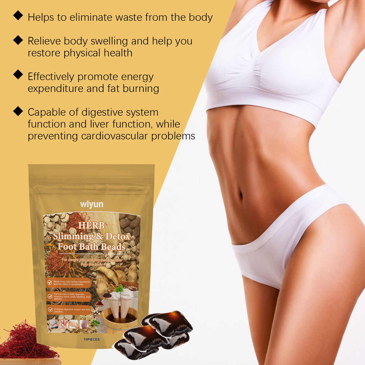 Herbal Foot Bath Beads Foot Bath Beads Leg Daily Care Nourishing Foot Body Repair Foot Bath Beads