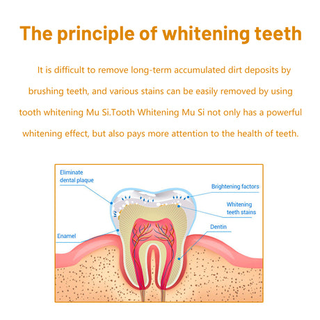 Tooth Whitening Mousse, Clean Teeth Whitening Teeth Care Gums Fresh Oral Care - V.I.P Digital Presence