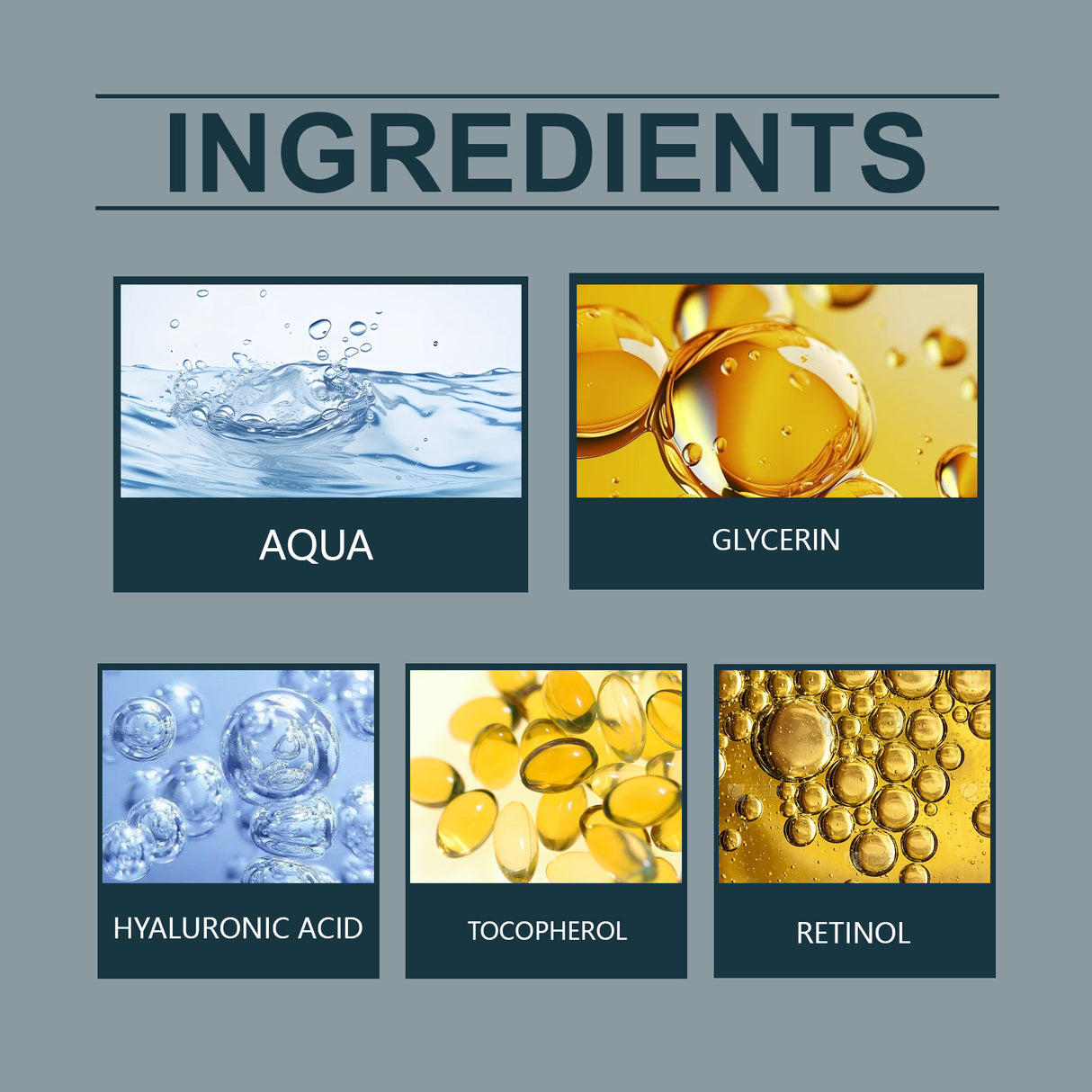 Retinol Facial Essence, Gentle Skin Care Elastic, Tender, Brightening, Moisturizing And Moisturizing Original Solution