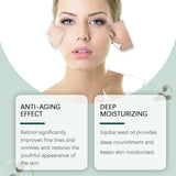 Retinol Essence Oil, Repair Facial Acne Skin Nourishing Elastic Hydrating Moisturizing Skin Care Essence