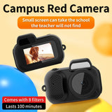 Student party retro small camera CCD high-definition can take pictures and upload mobile phone video campus with screen camera small - V.I.P Digital Presence