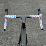Npy EVA PU Road Bike Handlebar Tape, Anti - Slip & Shock - Absorbing, Sakura Design, with End Plugs - V.I.P Digital Presence
