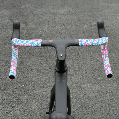 Npy EVA PU Road Bike Handlebar Tape, Anti - Slip & Shock - Absorbing, Sakura Design, with End Plugs - V.I.P Digital Presence