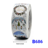 Christmas gift stickers decorative sealing sticker Merry Christmas Reward Self-adhesive labels Children's Day party - V.I.P Digital Presence