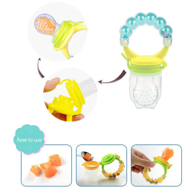 Baby Food Pacifiers Fruit Feeder Nipples - V.I.P Digital Presence