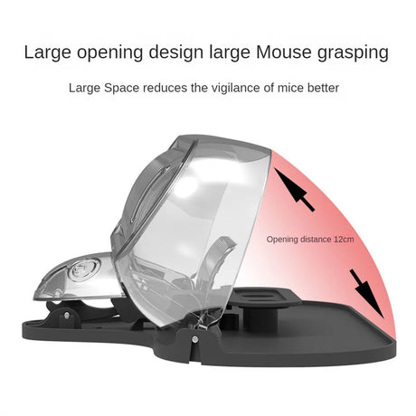 Catch Mice Mouse Artifact Transparent Upper Cover Increase Thickening Highly Sensitive Ully Automatic Large Space Design - V.I.P Digital Presence