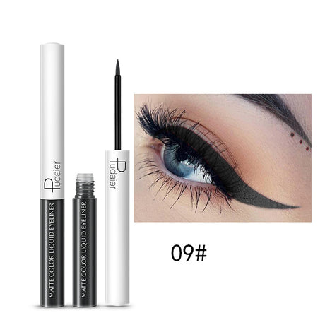 Quick-Drying Waterproof And Sweat-Proof Liquid Eyeliner Does Not Smudge Cosmetics Pudaier Color Eyeliner - V.I.P Digital Presence