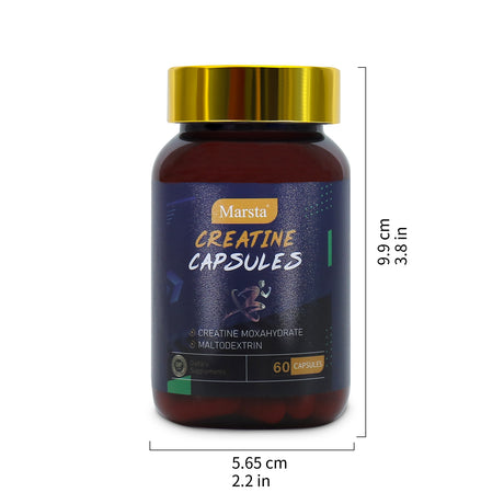 Creatine monohydrate capsules - V.I.P Digital Presence