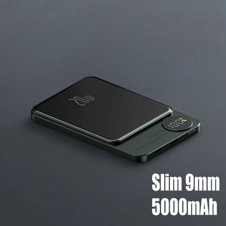 10000mAh Macsafe Magnetic Power Bank PD20W 15W Wireless Fast Charger External Auxiliary Battery Pack For Magsafe iPhone 15 14 13 - V.I.P Digital Presence