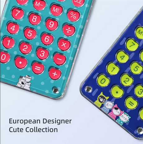 Portable Cute Calculator for 8 Children and Students, Maze Game Calculator - V.I.P Digital Presence