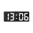 Multifunctional LED Digital Clock: Features number display, color nightlight, temp, calendar, alarm. Large size, backlit, great - V.I.P Digital Presence