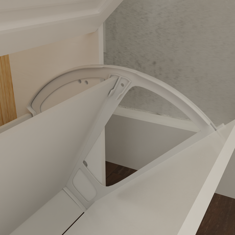 NEW White color shoe cabinet with 3 doors 2 drawers with hanger,PVC door with shape ,large space for storage - V.I.P Digital Presence