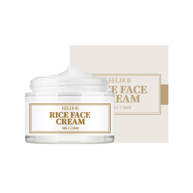 Rice Cream Deeply Hydrates And Restores Skin Barrier, Lighens Spots, Brighens And Even Skin Tone - V.I.P Digital Presence