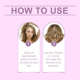 Non-Evaporating Film Curl Cream Nourishes And Restores Curly Hair Elastic Volumizing Long Lasting Styling Cream For Lazy People - V.I.P Digital Presence