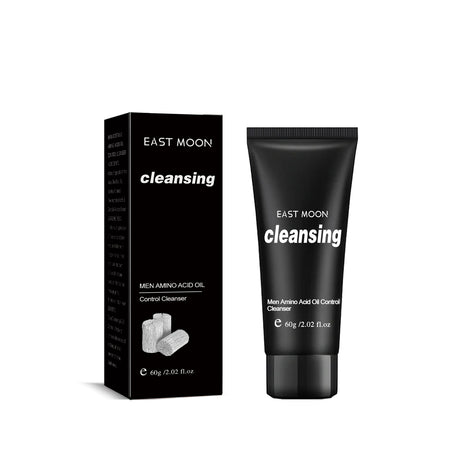 Men's Amino Acid Oil Control Face Wash, Deep Clean Acne Print Delicate Pores Whitening Brightening Skin - V.I.P Digital Presence