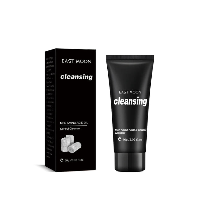 Men's Amino Acid Oil Control Face Wash, Deep Clean Acne Print Delicate Pores Whitening Brightening Skin - V.I.P Digital Presence
