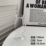 Creative Glass Cup Coffee Milk Mug Irregular Whisky Cocktail Wine Glasses Juice Coffee Mugs Christmas Gifts - V.I.P Digital Presence