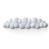 Alfombrilla de ratón con reposamuñecas para teclado, nube, antideslizante, espuma viscoelástica, para escritorio, oficina, gamer, ratón, reposamuñecas
