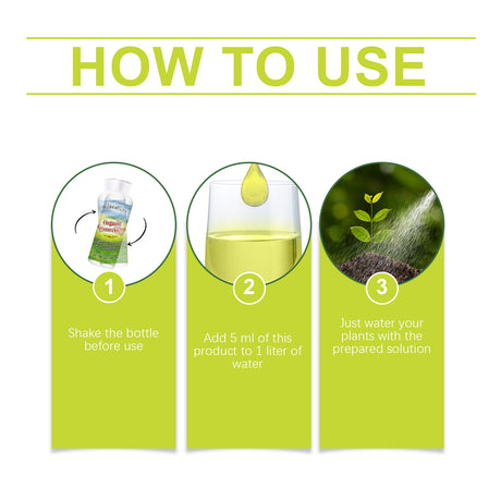 Plant growth Solution potted green leaf lawn flower plant hair root supplement fertilizer nutrient solution - V.I.P Digital Presence