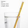 Eco-Friendly High Borosilicate Glass Straw Durable Heat-Resistant Starbucks Kids Straw 27cm Customized - V.I.P Digital Presence