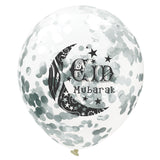 Moon Castle Party Celebrates Latex Balloon Transparent Paper Shard Glitter Balloon Set - V.I.P Digital Presence