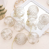 Christmas decorations 8cm/9PCS transparent PET painted Christmas ball gift box set Christmas tree pendant - V.I.P Digital Presence