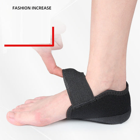 Height increasing heel cover, heel protection cover, shock-absorbing and pressure relieving Velcro heel - V.I.P Digital Presence