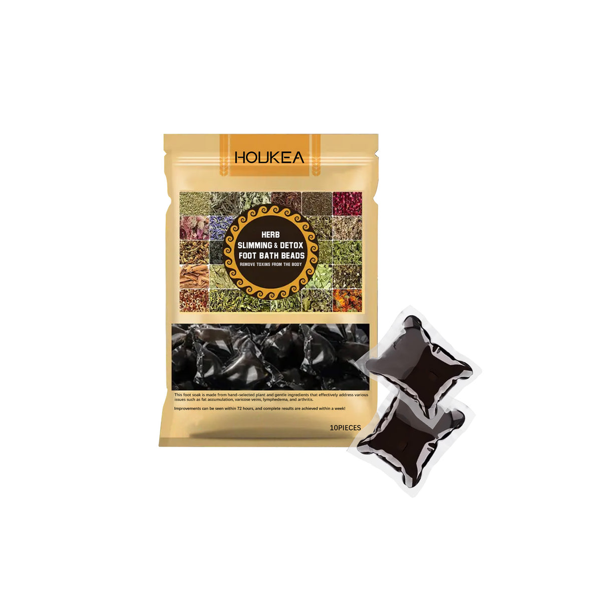 Herbal Foot Bath Beads Moisturizing And Soothing Foot Skin Gentle Ingredients Herbal Foot Bath Beads