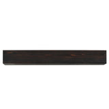 72" Rustic Wood Fireplace Mantel,Wall-Mounted & Floating Shelf for Home Decor Espresso