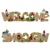 Dwarf Welcome Card Creative Garden Outdoor Balcony Welcome Decoration - V.I.P Digital Presence