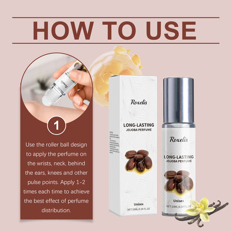 Jojoba Perfume Oil Jojoba Perfume Ball Cologne Lasting Fragrance Fresh Fragrance Light Elegant Perfume - V.I.P Digital Presence