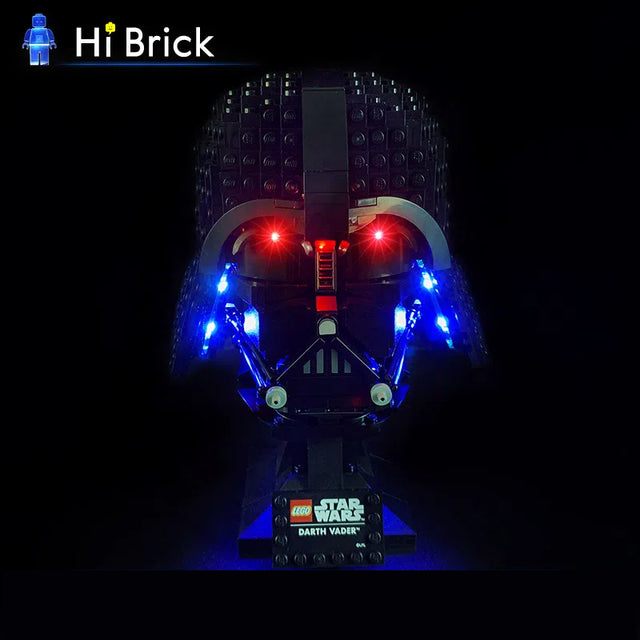 Suitable for LEGO 75304 Darth Vader Helmet Star Wars LED Lighting with Lights - V.I.P Digital Presence