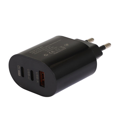 Type-C mobile phone charger 2A USB+2PD multi port US and European travel charging head - V.I.P Digital Presence
