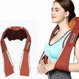 3D Kneading Massage Shawl Hot Compression Electric Neck Waist Shawl Neck Shoulder Cervical Massage Shawl - V.I.P Digital Presence