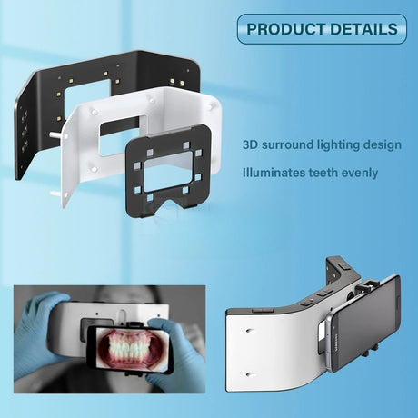 Dental oral fill light LED orthodontic dental fill light mobile phone universal handheld dental photography tool - V.I.P Digital Presence