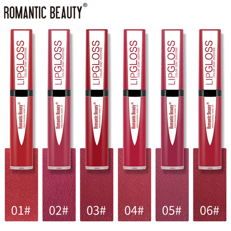Romantic Beauty Waterproof Non-Stick Lip Glaze Portable Matte Texture Lip Gloss - V.I.P Digital Presence
