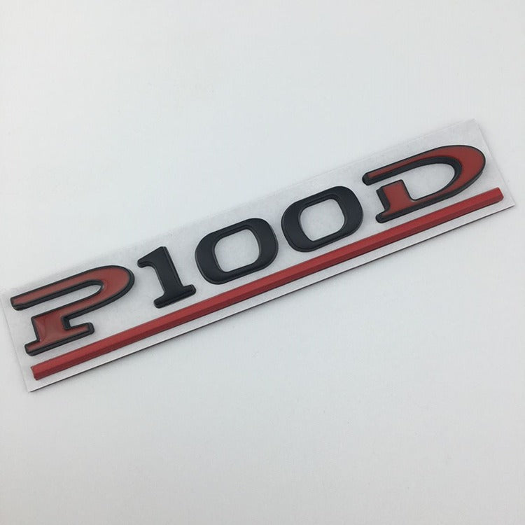 Applicable to Tesla car sticker MODEL3MODELS MODELX P75D P85D P90D P100D logo - V.I.P Digital Presence
