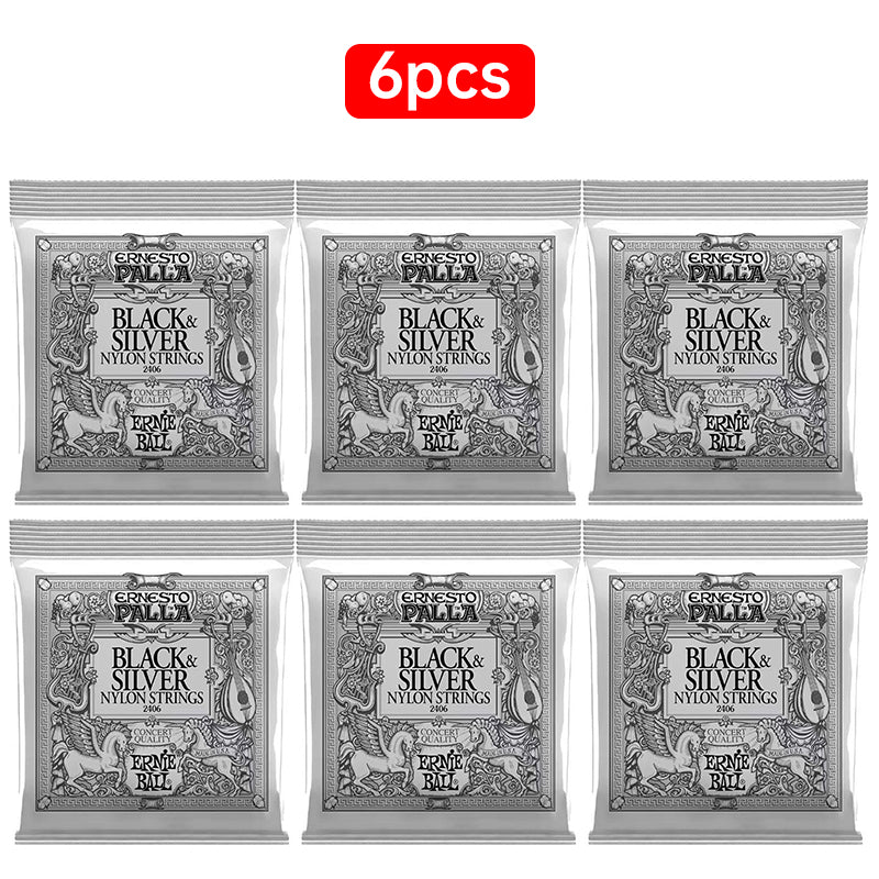 6 sets of Ernie Ball 2003-2008Folk strings，2403-2409classical strings for electric & acoustic guitars - V.I.P Digital Presence