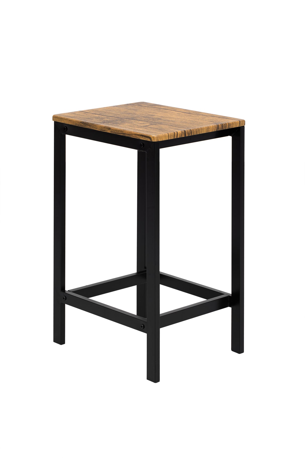 TREXM 5-piece compact bar table with table and stool - modern industrial design brown - V.I.P Digital Presence