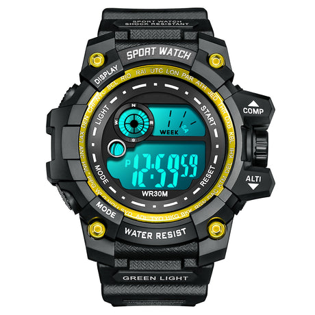 Student watch sports boy electronic watch waterproof luminous watch - V.I.P Digital Presence