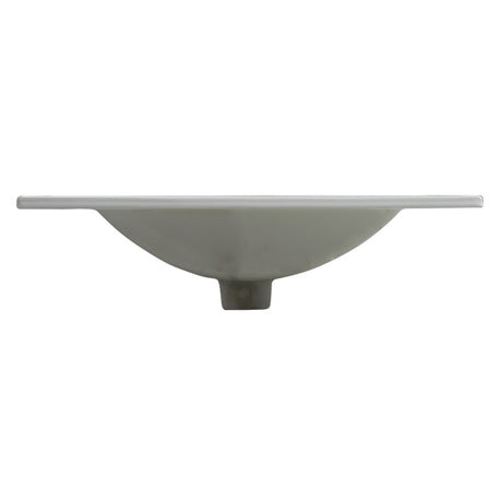 24 Inch Bathroom Ceramic Sink Basin, White - V.I.P Digital Presence