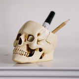 Hollow skull candle holder desktop storage ornament - V.I.P Digital Presence