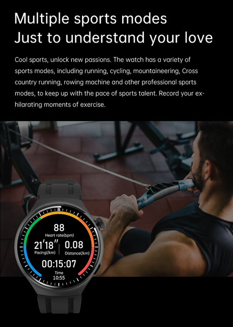 GS Watch4 Pro Smart Bracelet - V.I.P Digital Presence