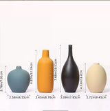 Ceramic vase set three piece set vase decoration and decoration home decor living room flower arrangement modern floral ware - V.I.P Digital Presence