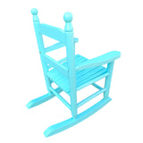 Children's rocking light Light Blue chair- Indoor or Outdoor -Suitable for kids-Durable