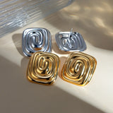 Stainless Steel Stud Earrings - V.I.P Digital Presence