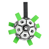 Dog Toy Ball for Teeth Cleaning and Durable Chewing Dog Soccer Ball for Outdoor Use - V.I.P Digital Presence