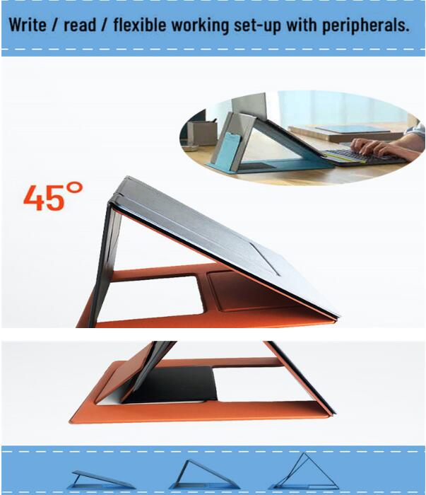 Soporte portátil ajustable multiángulo para teléfono móvil, soporte universal plegable para tableta y computadora, soporte de mesa para iPhone/iPad